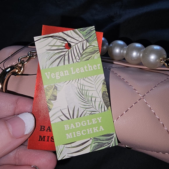 Badgley Mischka Purse Blush Colored NWT - Picture 6 of 9
